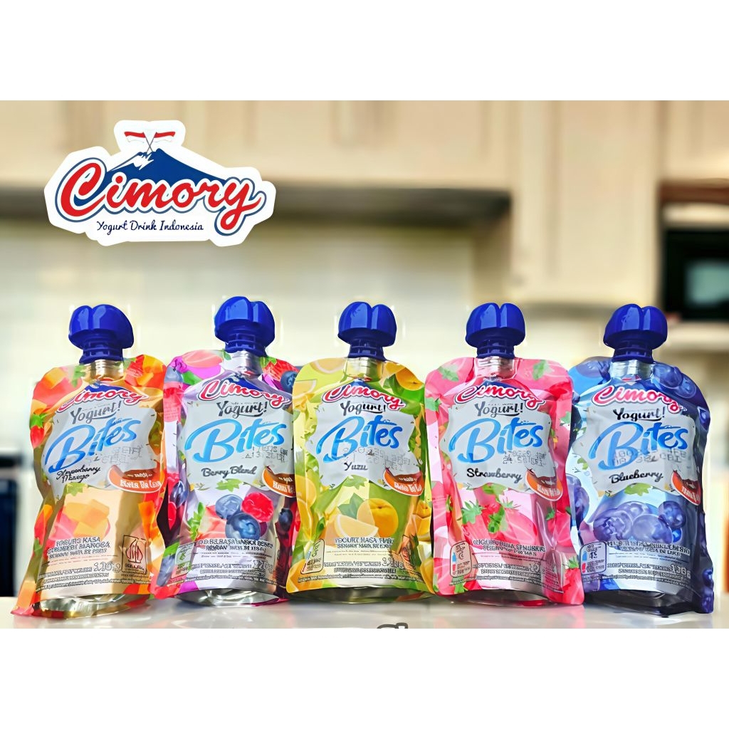 

Mommielia Cimory Yoghurt Bites kemasan pouch 125 gr