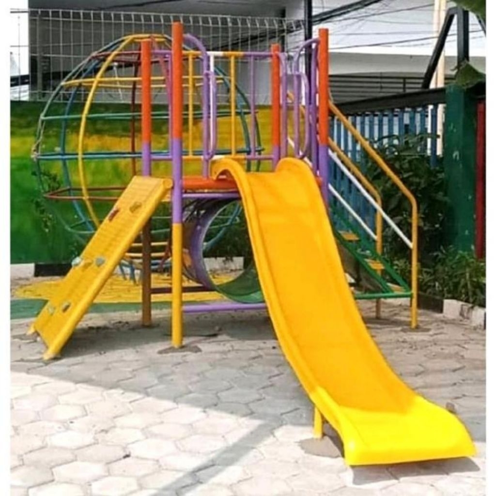 Perosotan Terowongan Anak Tk Besi Model 3