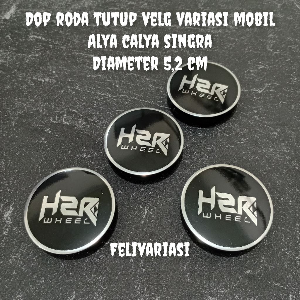 dop roda tutup velg variasi mobil,alya calya sigra,diameter 5,2 cm harga satuan 1 biji.
