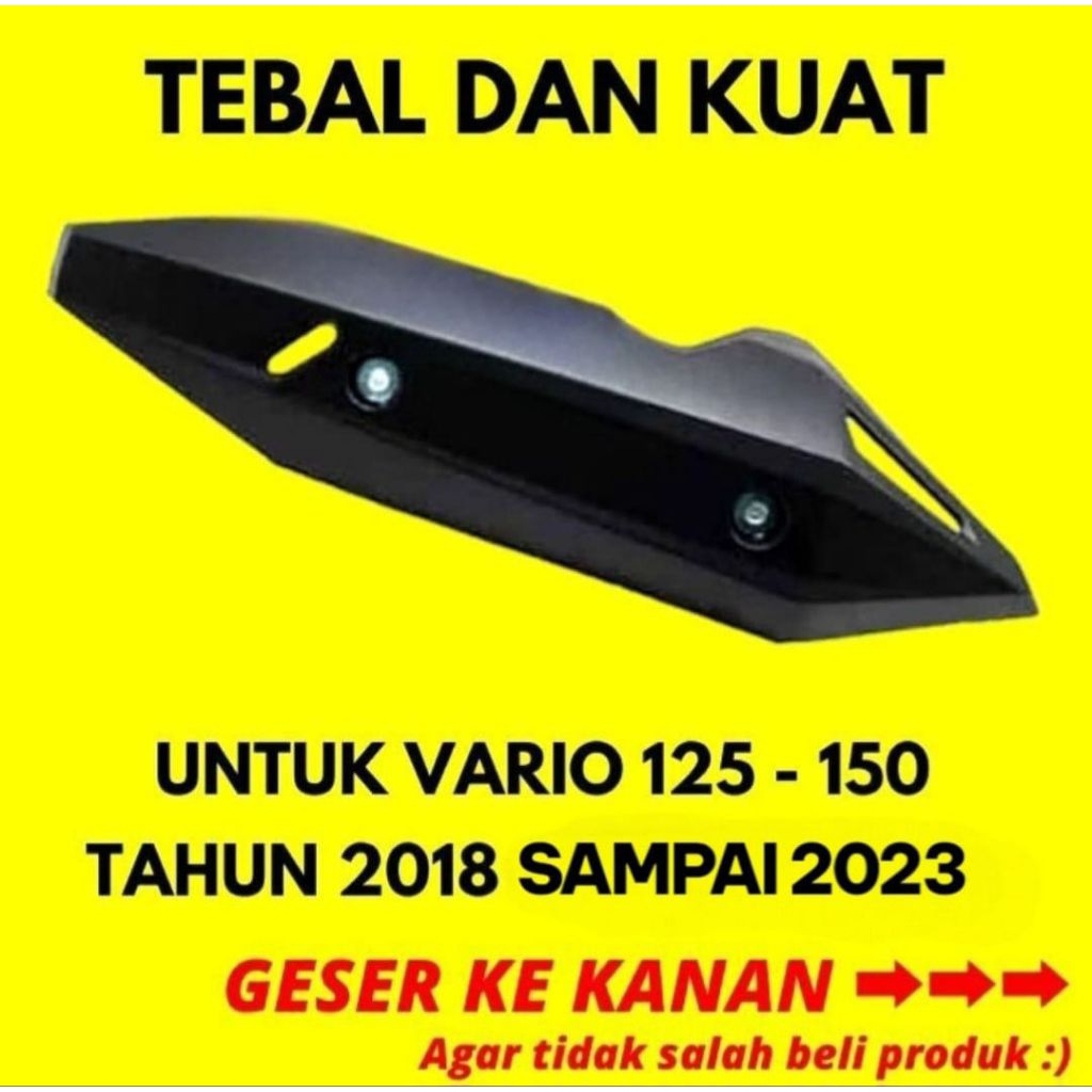 Cover Knalpot Motor Vario 125 New - Vario 150 New Tahun 2018 2019 2020 2021 2022
