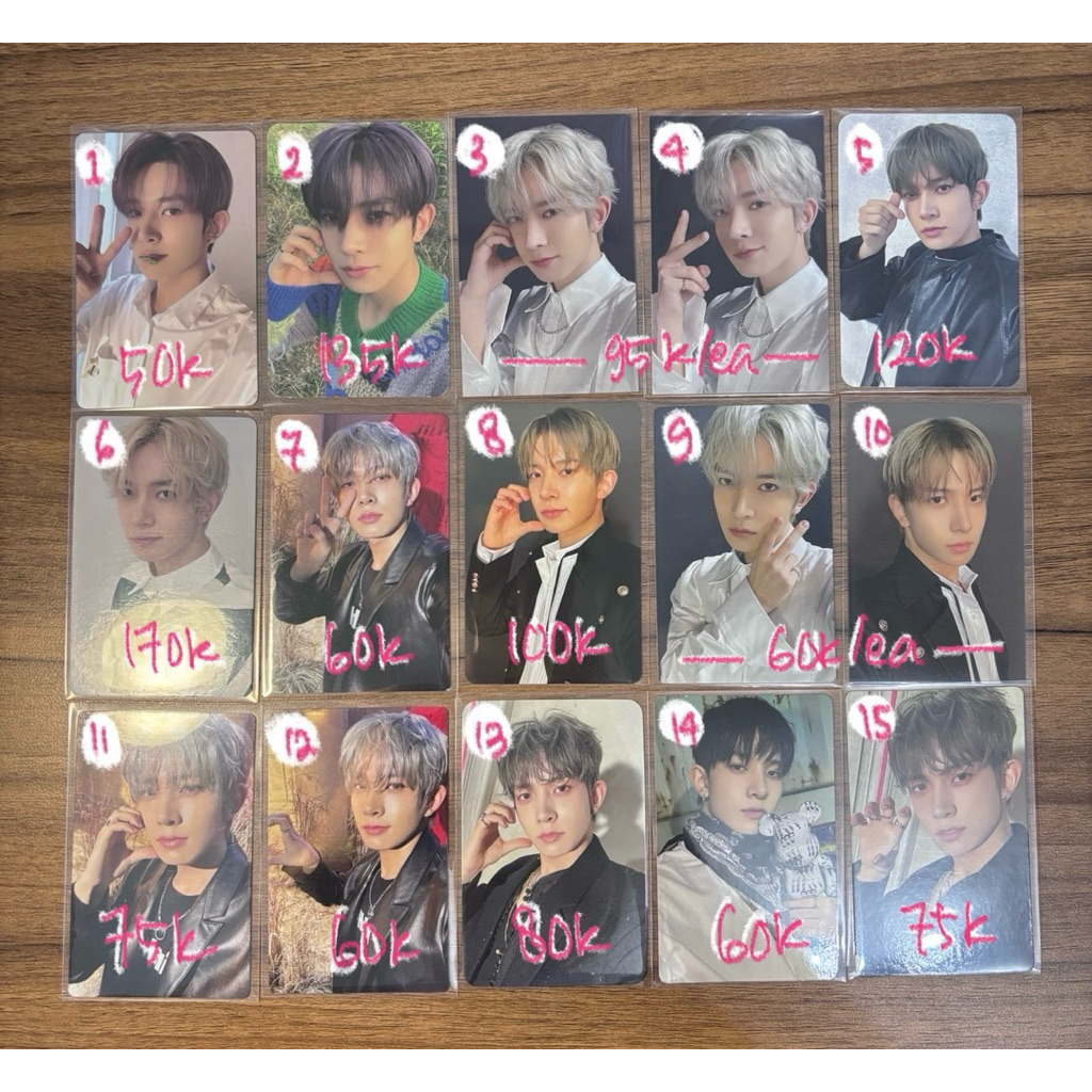 [READY STOCK] AAB Photocard Official Enhypen (Mostly Heeseung & Jay Benefit, Album, SG, SC, POB Phot