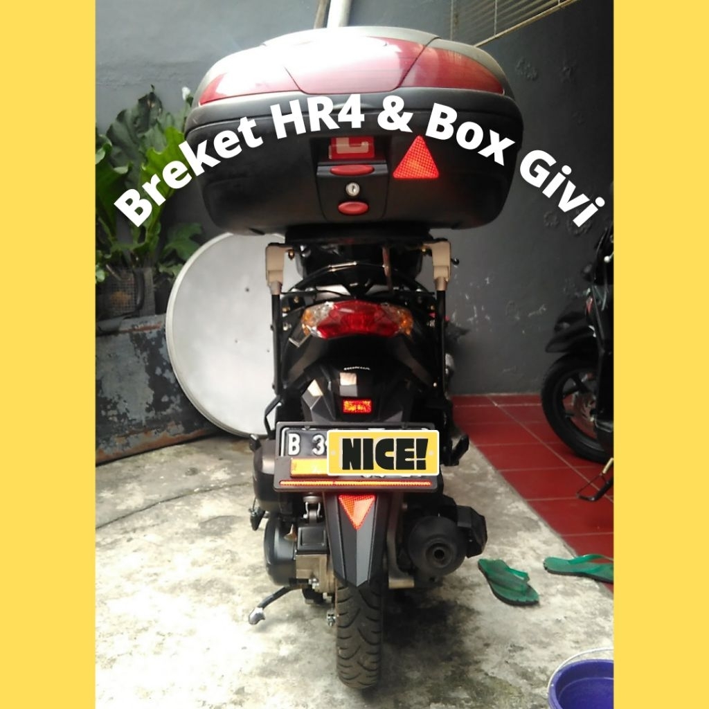 Bracket Cuman Breket Only Givi HR 4 Original