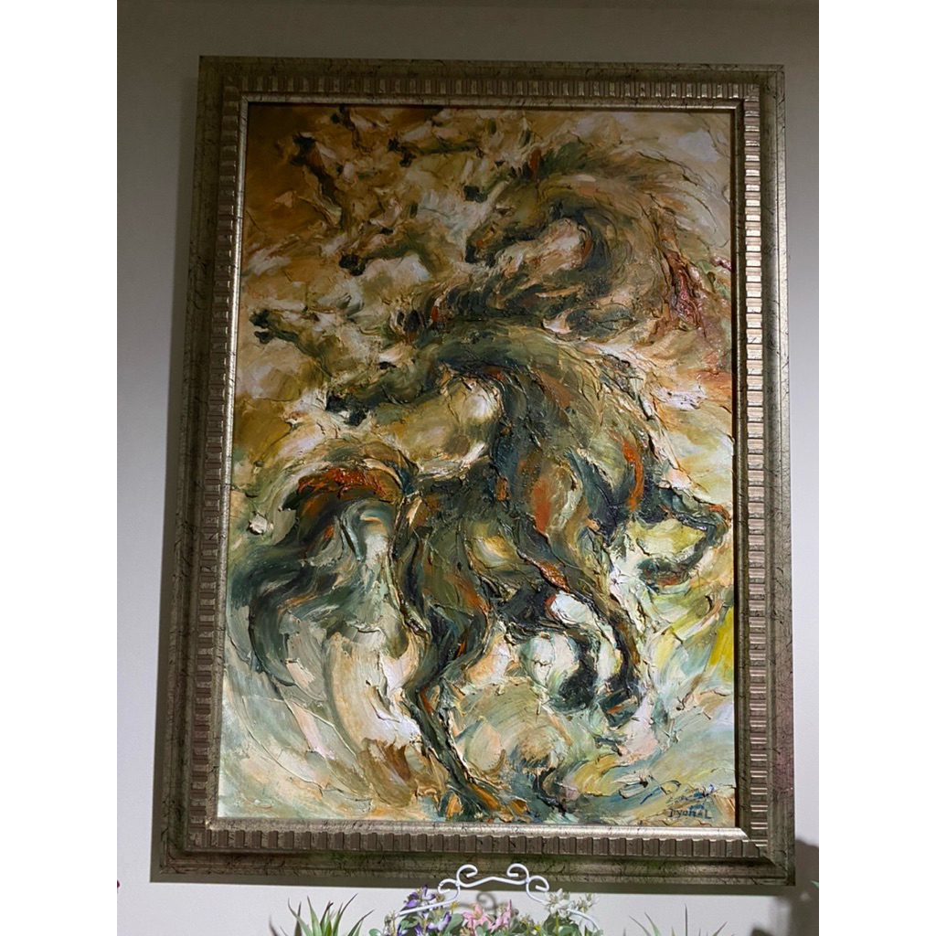 

lukisan kanvas (cat minyak)