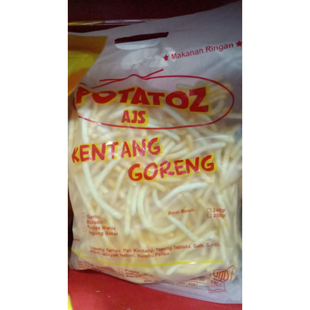 

LMK - Potatoz Kentang goreng Kemasan jumbo
