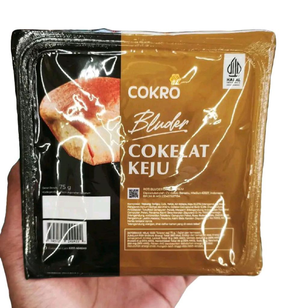 

Roti Bluder Cokro varian coklat keju roti enak manis rasa coklat dan keju | pcs