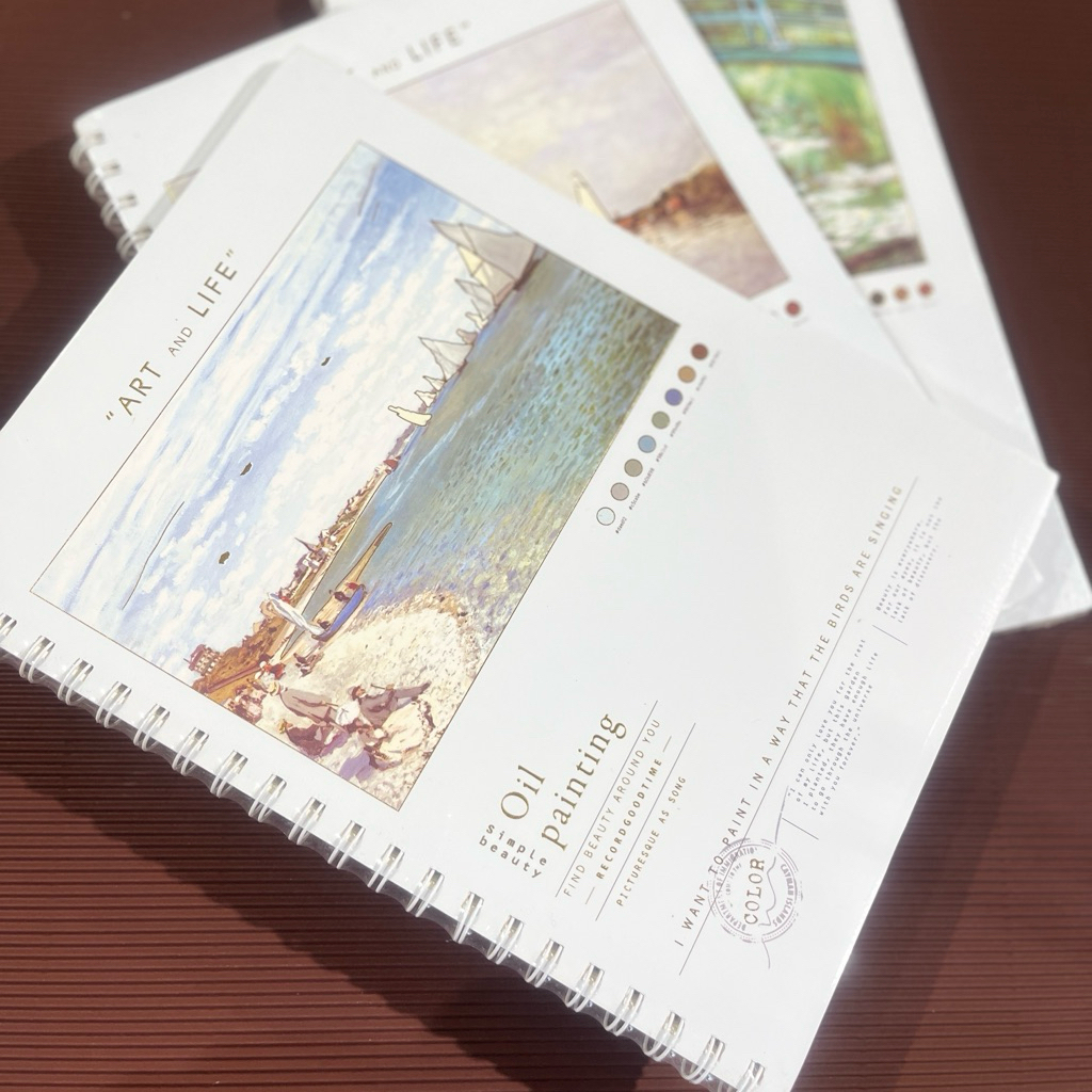 

Sketchbook oil painting