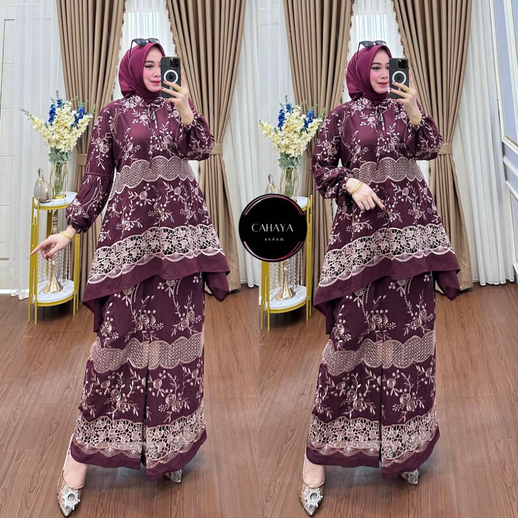 Set rok wanita set rok malaysia set rok katun bolong set rok renda set rok bordir set rok mevvah set