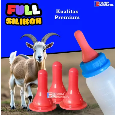 Dot Kambing Dot Cempe Silikon Merah Berkualitas