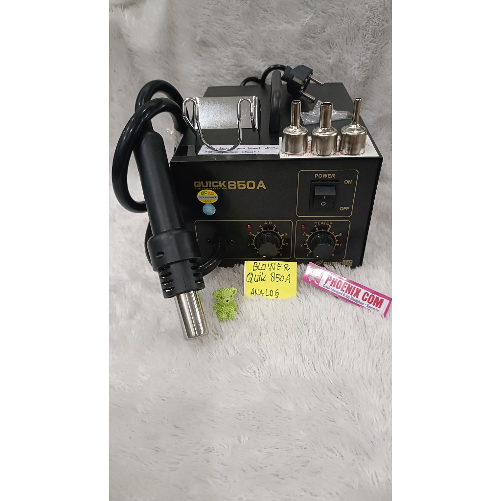 BLOWER QUICK 850 ANALOG/YIHUA 850A/DADI PORTABLE 8023/NEPTO 858/MEL-V 857D HOT AIR QUICK SOLDER UAP