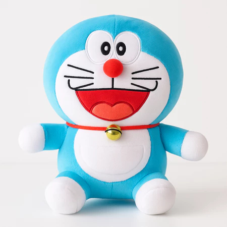 Boneka Doraemon Lucu 30 cm, Biru – Mainan Anak / Kado Ulang Tahun / Pajangan Imut