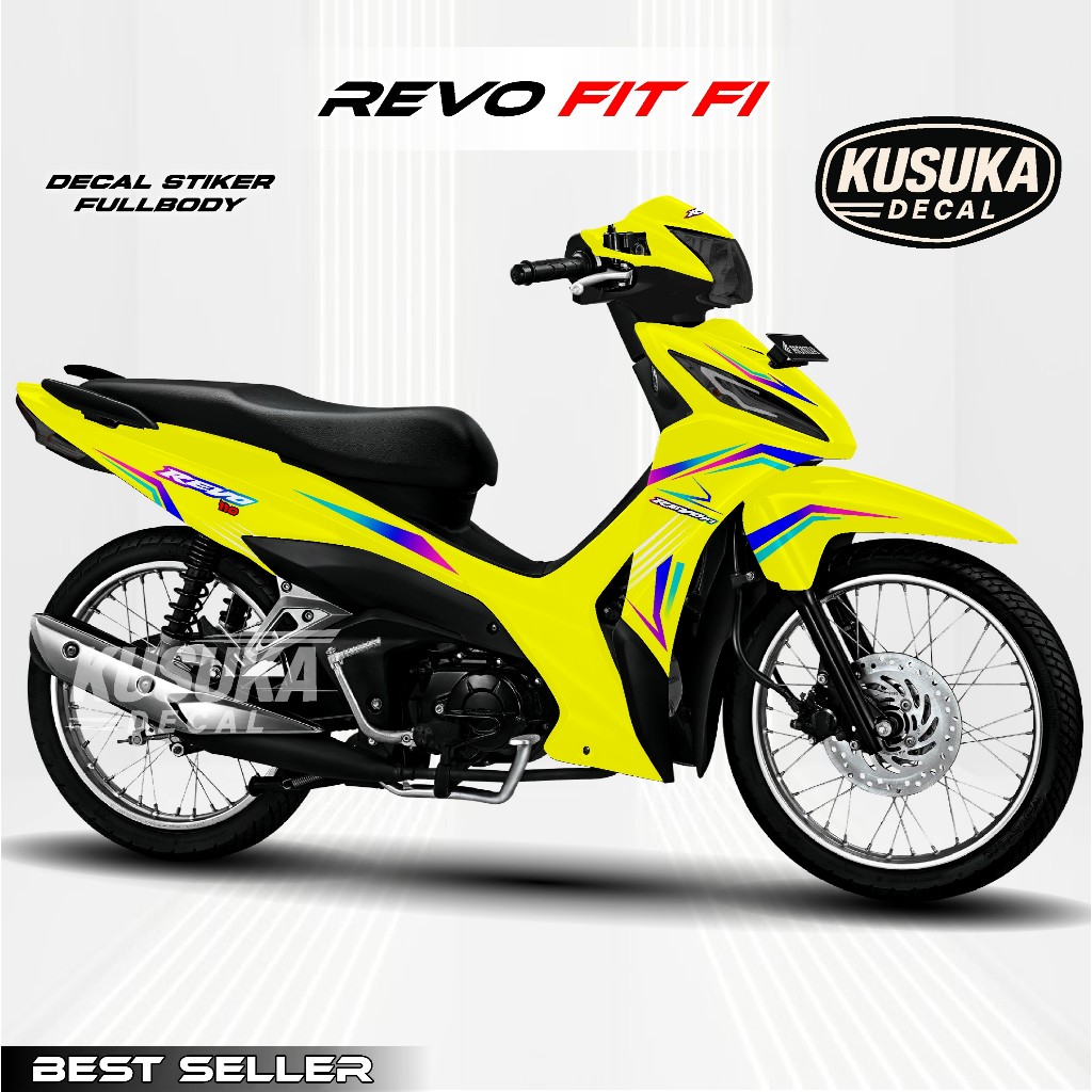 KSK Decal ~ New Stiker Fullbody Revo FIT FI Motif List Bunglon