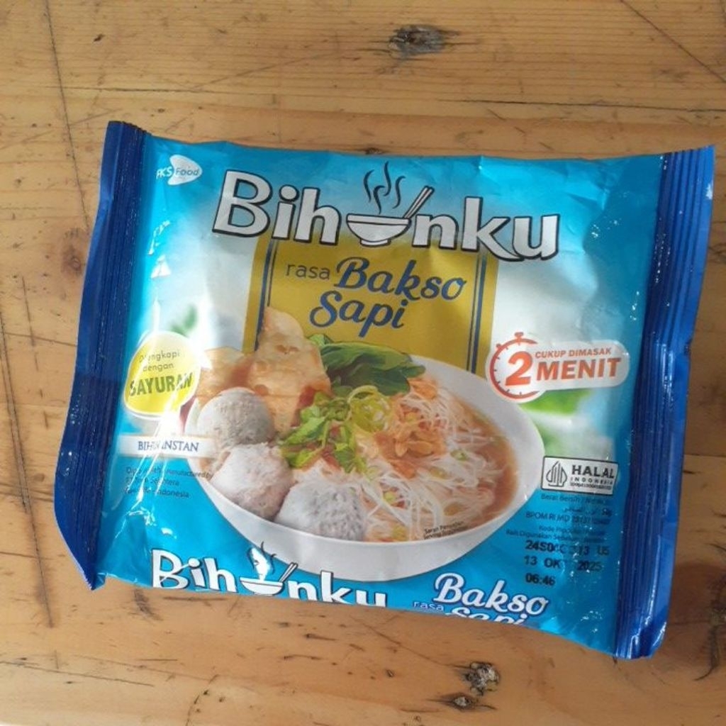 

BIHUNKU RASA BAKSO SAPI 50GR