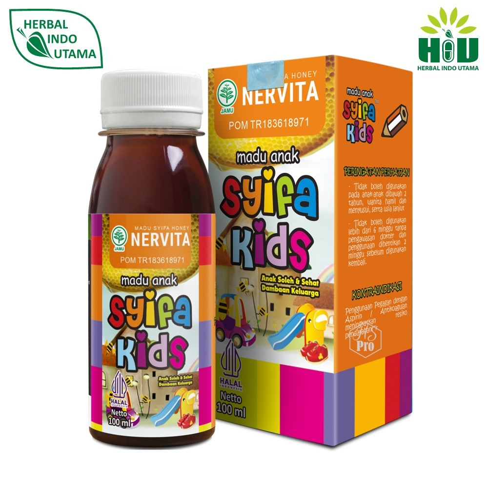 SYIFA KIDS Nervita Madu Anak Syifa Kids Madu Keceradasan Anak