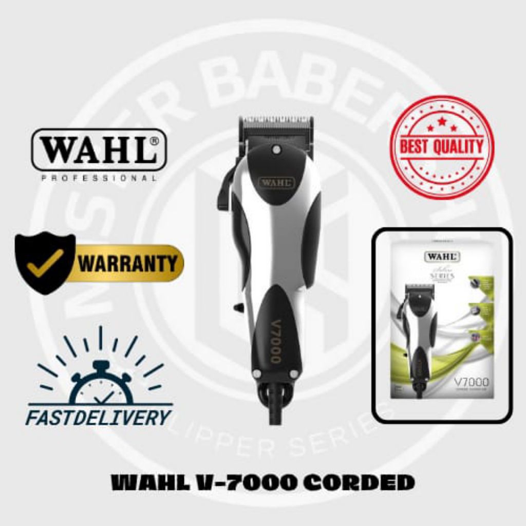 Wahl Clipper V-7000 Corded - Clipper Alat Cukur Rambut Profesional / WAHL ORIGINAL BERGARANSI