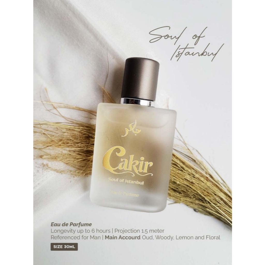 CAKIR Perfume - C2 Eau de Parfume 30ml - Pria - Tahan lama hingga 8 Jam Aroma Kopi Hitam yang Kuat