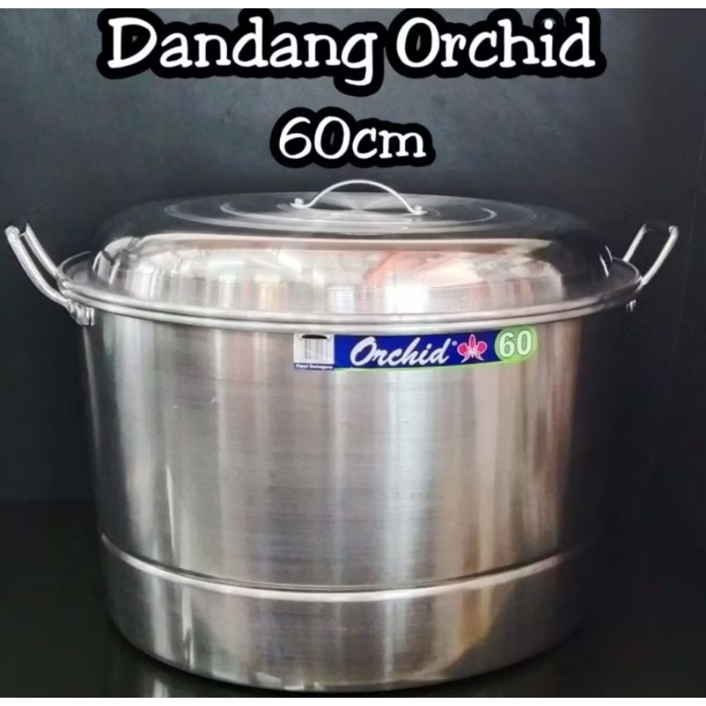 Instant kurir Panci Dandang Orchid 60 cm 40cm / serbaguna langseng orchid 60 50 45
