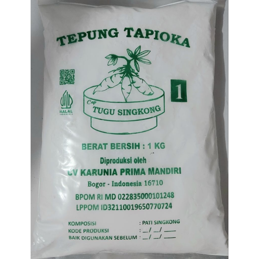 

[BARU] Tepung Tapioka / Sagu Tugu Singkong 1kg