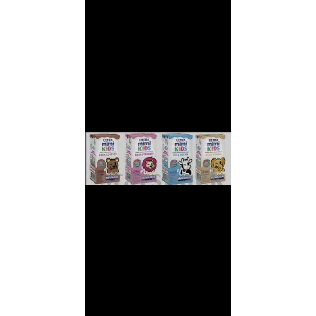 

susu ultra milk mimi 125 ml isi 40