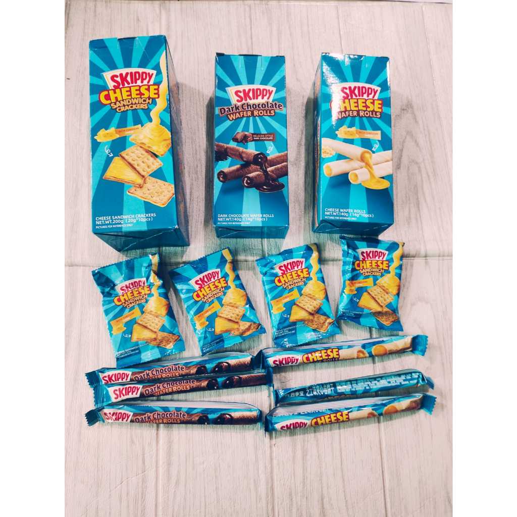 

SKIPPY WAFER ROLL/SANDWICH CREAKERS CHINA