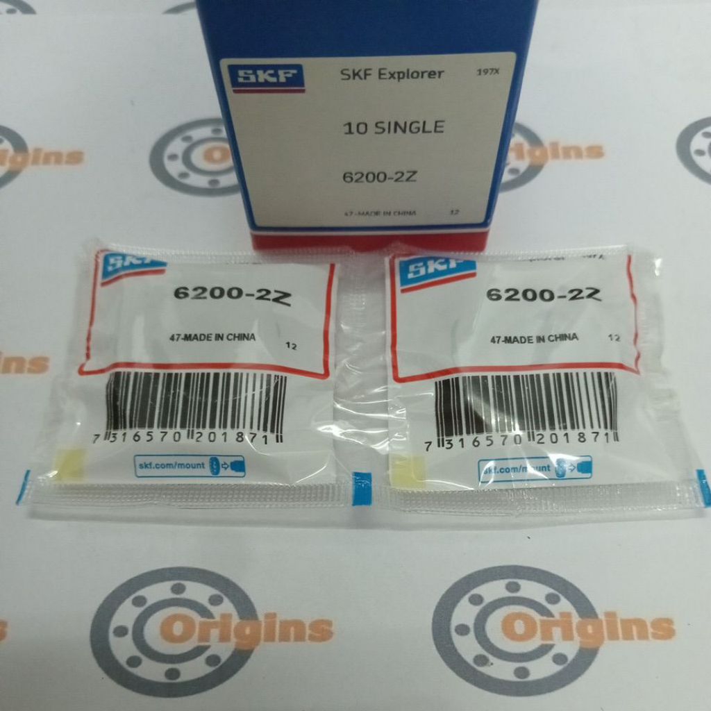 BEARING 6200 ZZ SKF ASLI 6200ZZ