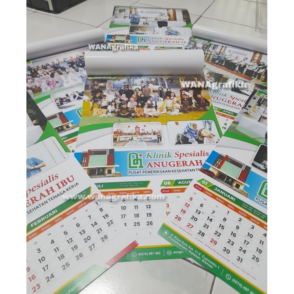 

cetak kalender dinding murah FREE desain