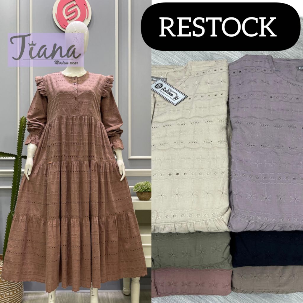 salvina midi katun bordir bolong exlusive