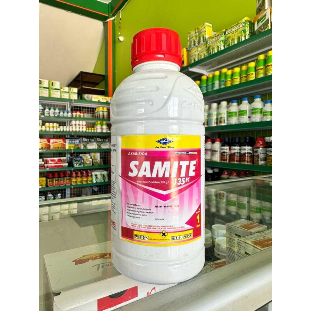 SAMITE 135EC 1 Liter - AKARISIDA SAMITE - INSEKTISIDA SAMITE - Pembasmi tungau paling ampuh