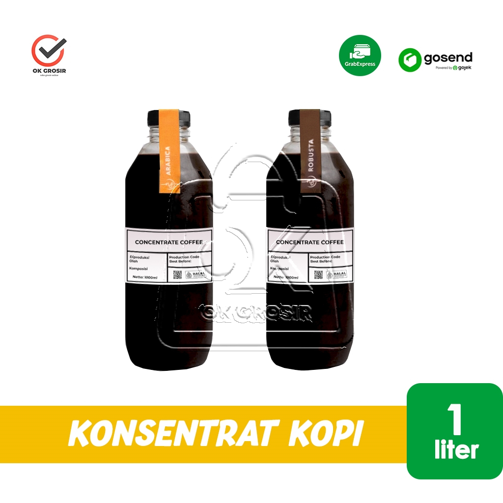 

Dutch Original Konsentrat Kopi Coffee Consentrate Botol 1 Liter (KHUSUS INSTANT)