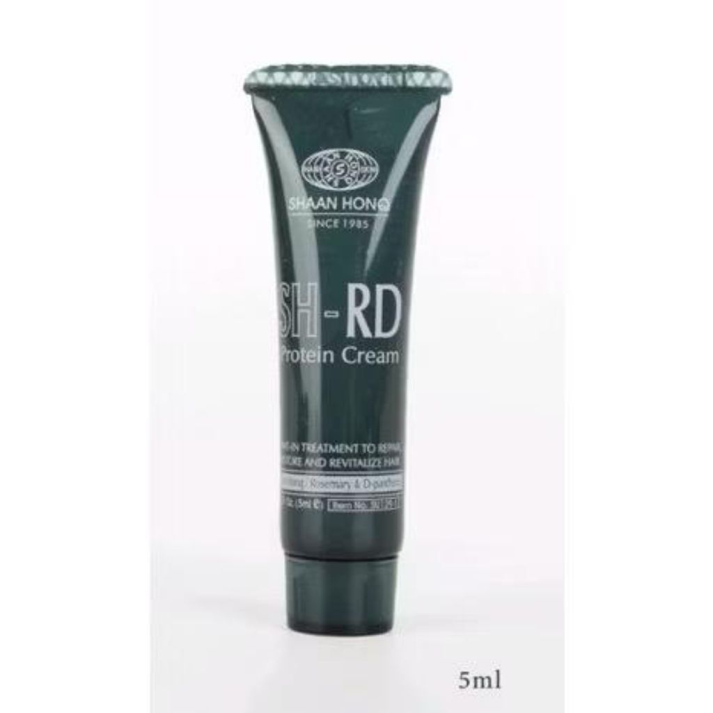 SHRD Protein Cream 5ml | Vitamin Rambut & Heat Protector | Perawatan Rambut Kering Kusut & Ngembang 