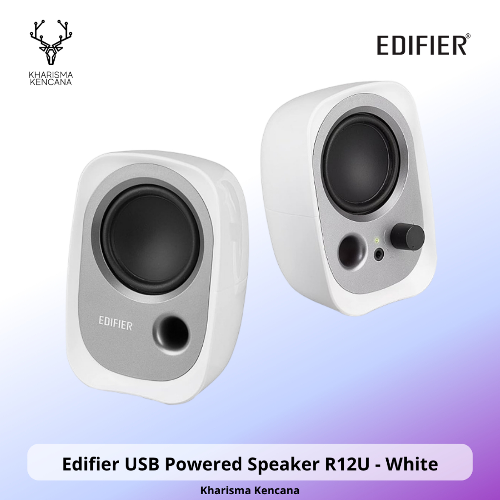 Edifier R12U USB Powered Speaker - White