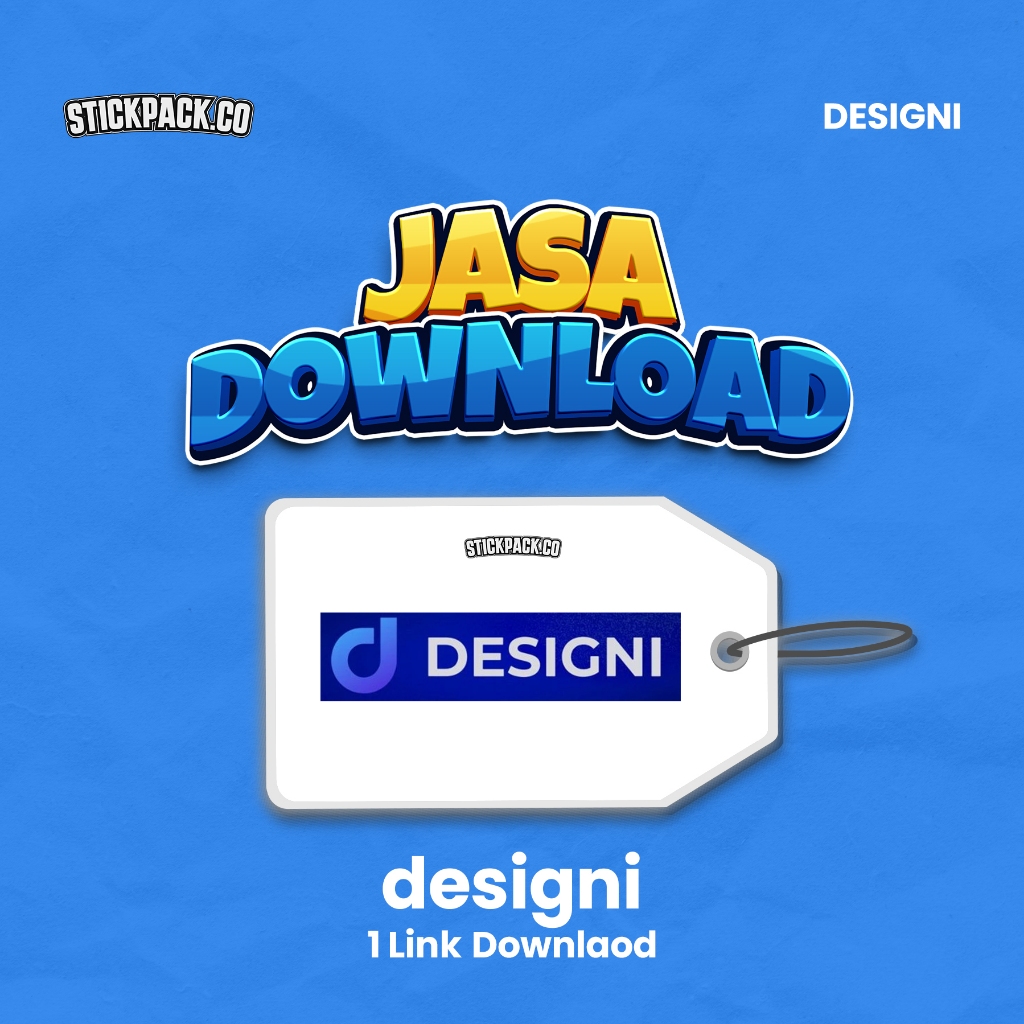 Jasa download Designi premium original (fast respon)