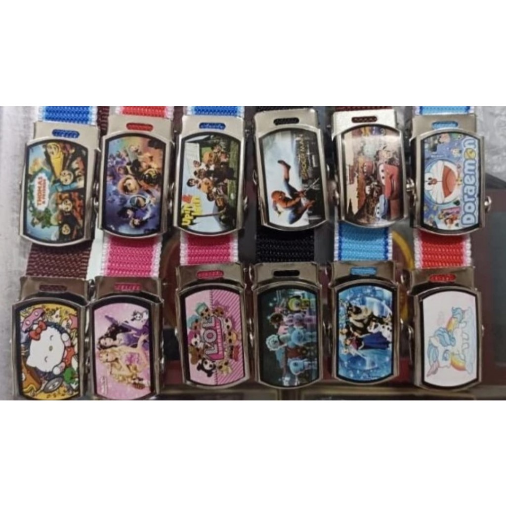 IKAT PINGGANG ANAK SD TK PAUD KARAKTER LUCU CEWE DAN COWO / IKAT PINGGANG ANAK TK | MURAH CERIA