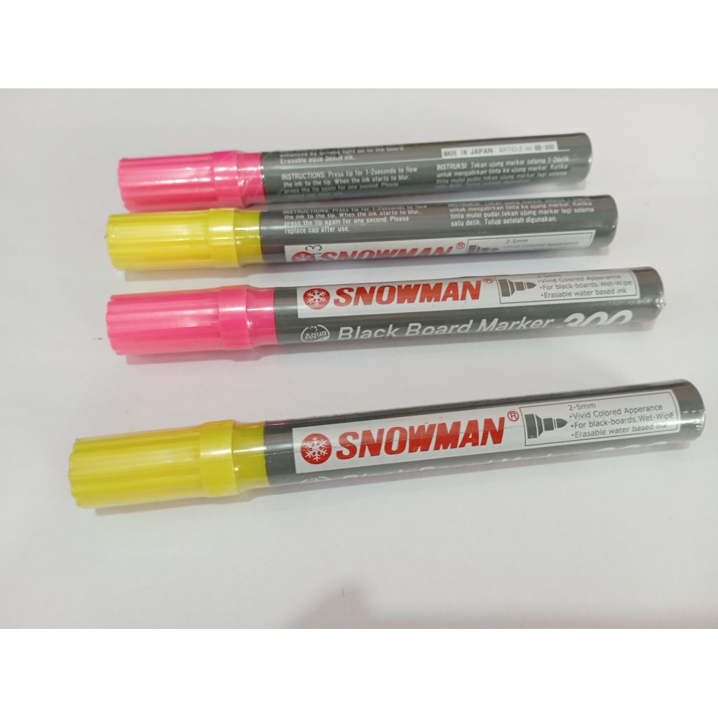 

Snowman Black Board Marker 300