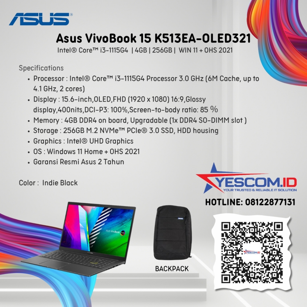 ASUS VIVOBOOK 15 K513EA-OLED321
