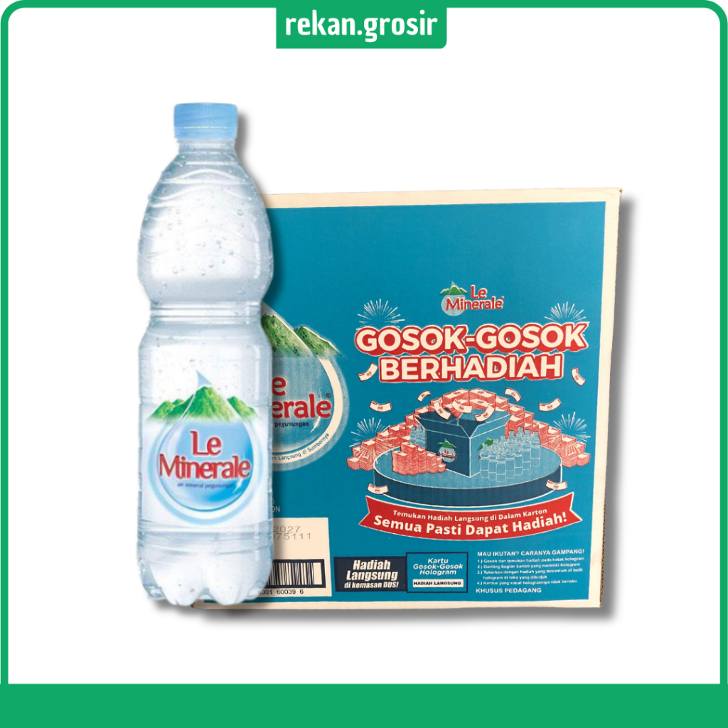 

Le Minerale 1500ml x 12 Botol