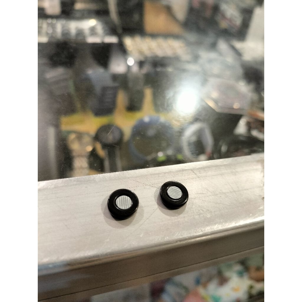 Tindik Magnet Hitam Polos Kualitas Premium dan Standard Cowok Anting Piercing 6-8-10-12mm