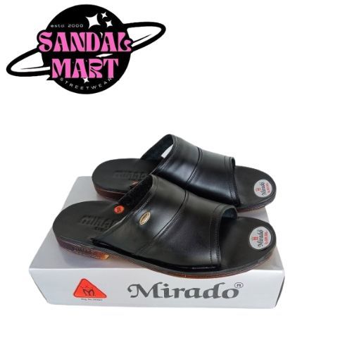 Sandal Mirado Pria Dewasa Kulit Original / Sandal Mirado Kekinian