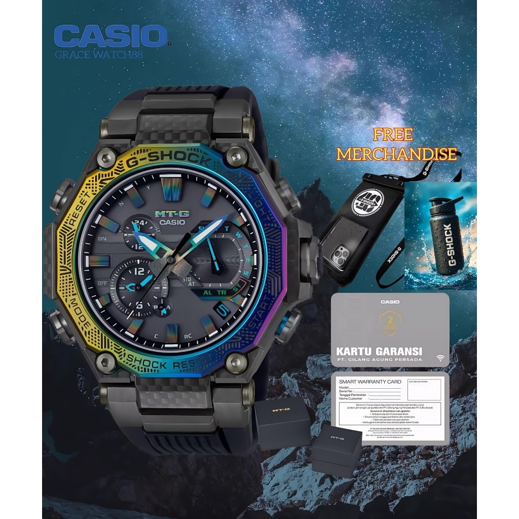 NEW JAM TANGAN G-SHOCK MTG-B2000YR-1ADR / GSHOCK MTG-B2000YR-1ADR ORIGINAL