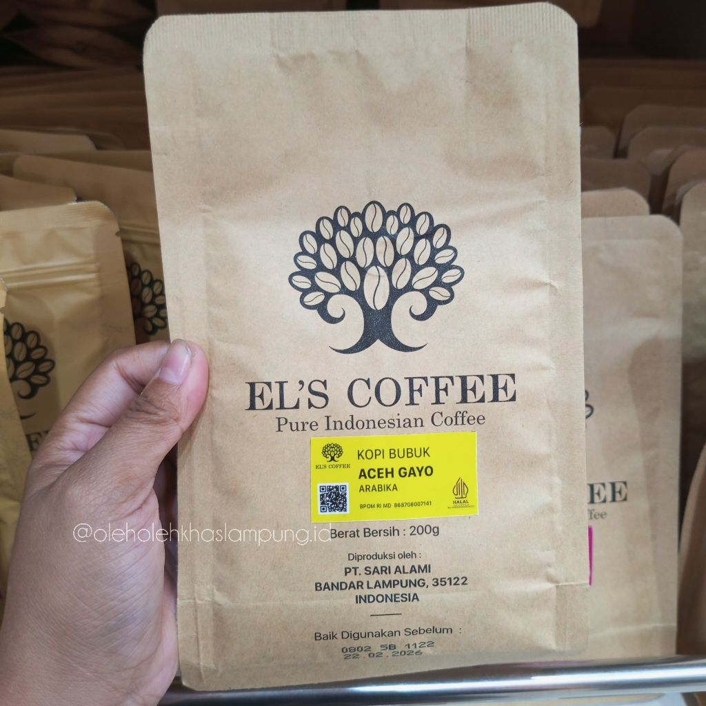 

El's Coffee Arabica Aceh Gayo 200gram