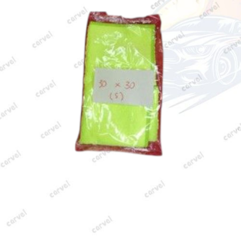 Kain Lap Microfiber Warna Hijau Stabilo