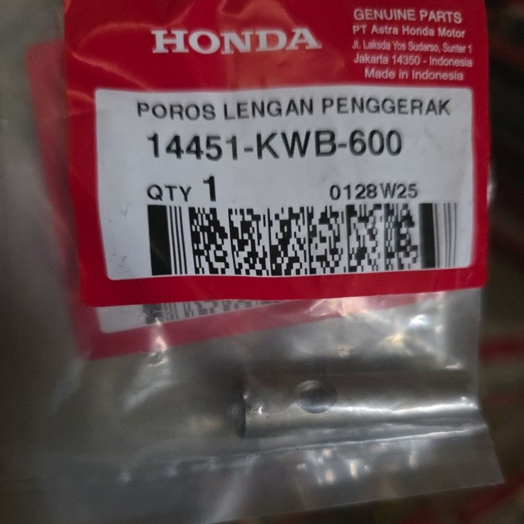 14451-KWB-600 HGP AHM 100% ORIGINAL AS ROKER ARM REVO ABSOLUT 14451KWB600