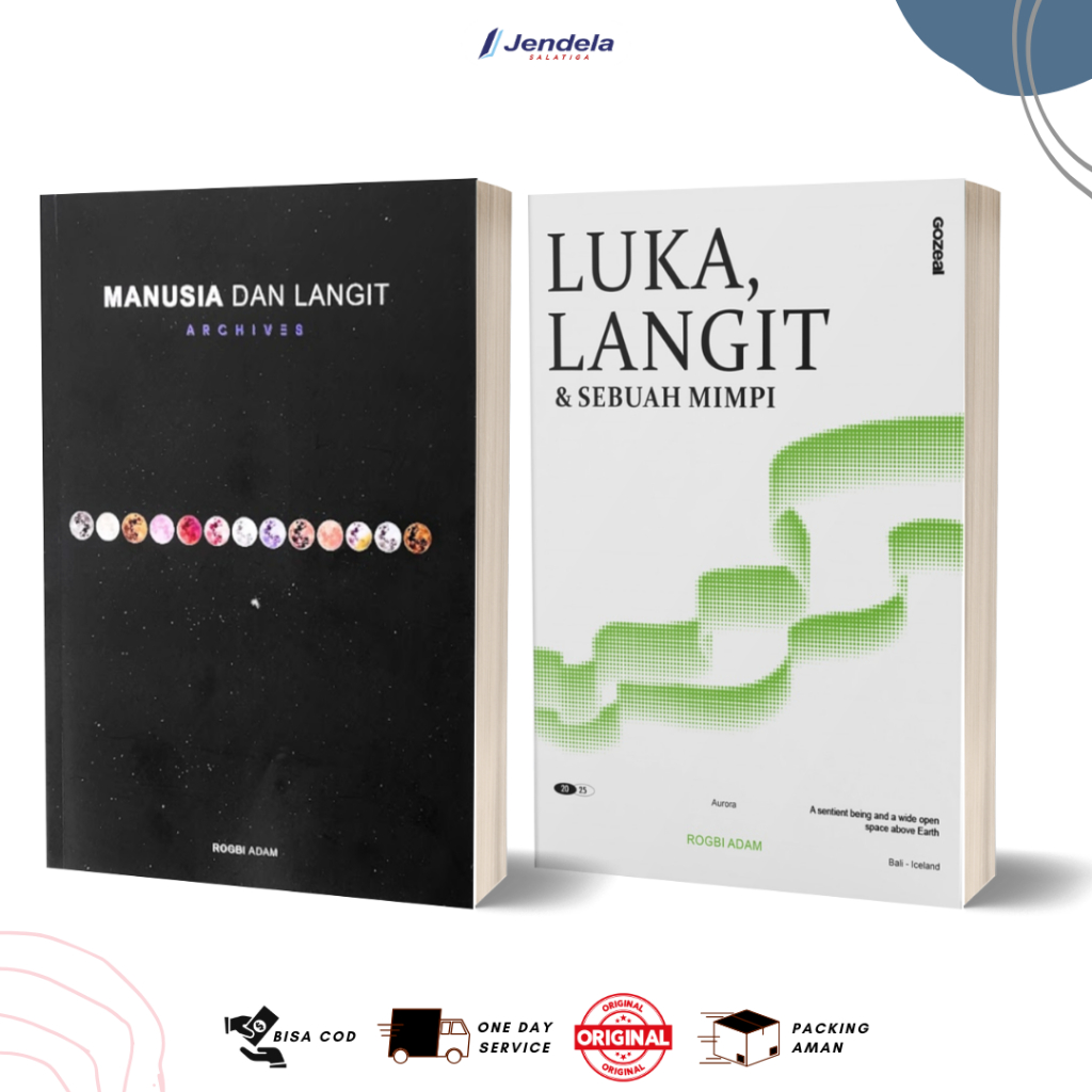 Buku Manusia dan Langit Archieves - Luka, Langit & Sebuah Mimpi by Rogbi Adam - Gozeal
