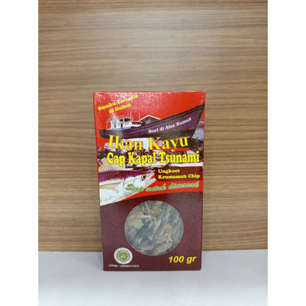 

ikan kayu. cap kapal stunami