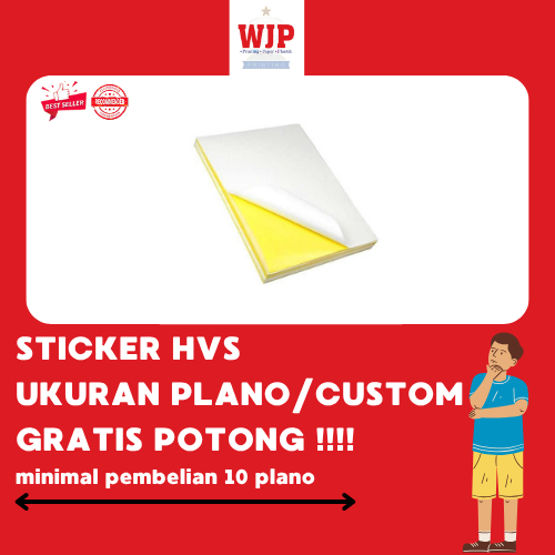 

STICKER HVS LINTEC UKURAN 70x108 KHUSUS UKURAN CUSTOM