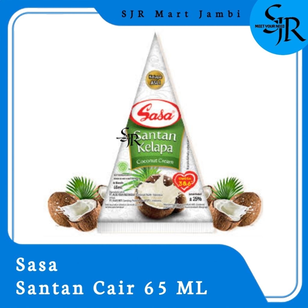 

[Santan] Sasa Santan Kelapa Cair | Kemasan 65ml