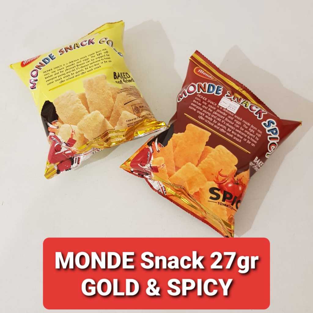 

Monde Snack GOLD 27gr ECER / Monde Snack Spicy Tomato 27 gr ECER / Serena Monde Snack GOLD 27 gr