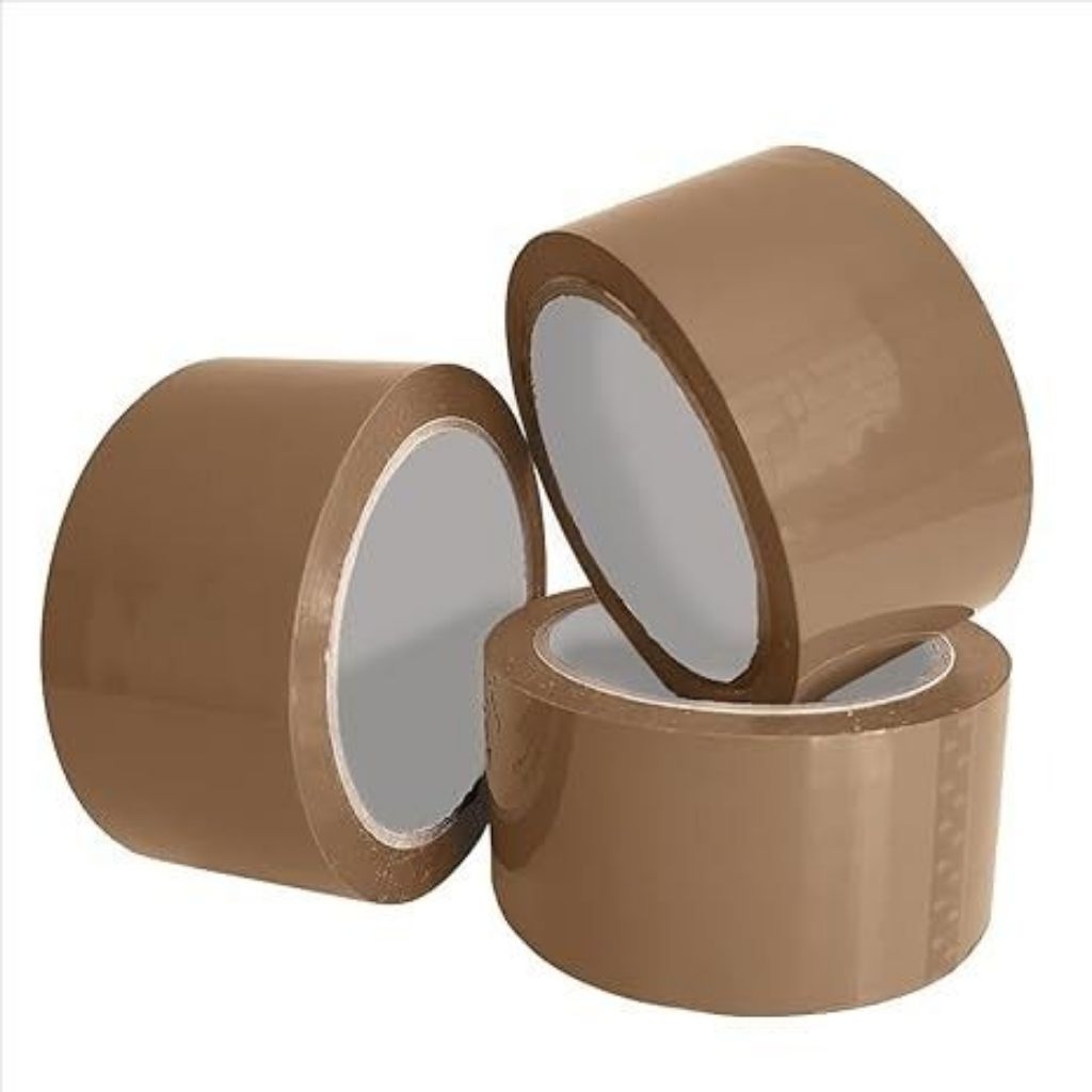 

Lakban Coklat OPP 45 x 90 Yard - Perekat Isolasi Tape Premium Kuat