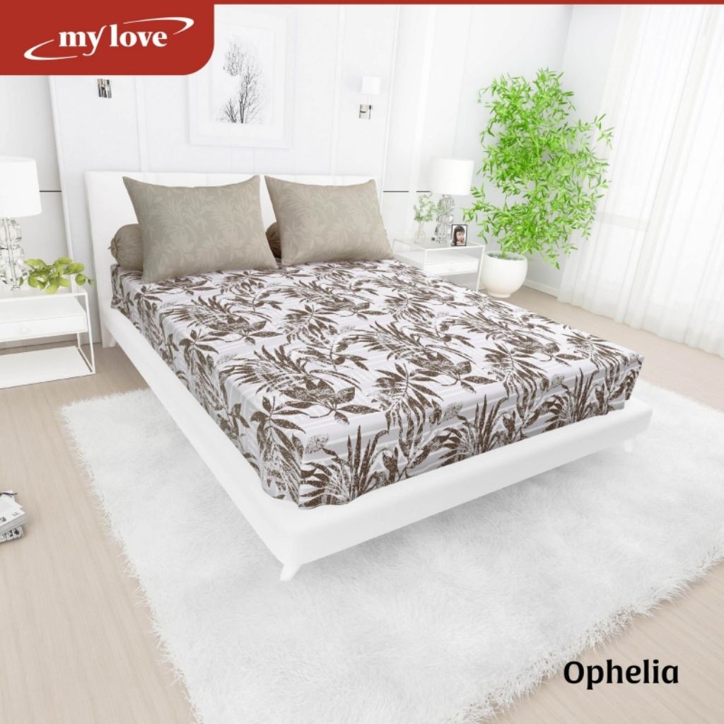 Sprei my love 160x200 & 180x200 tinggi 30cm sprei katun all new my love
