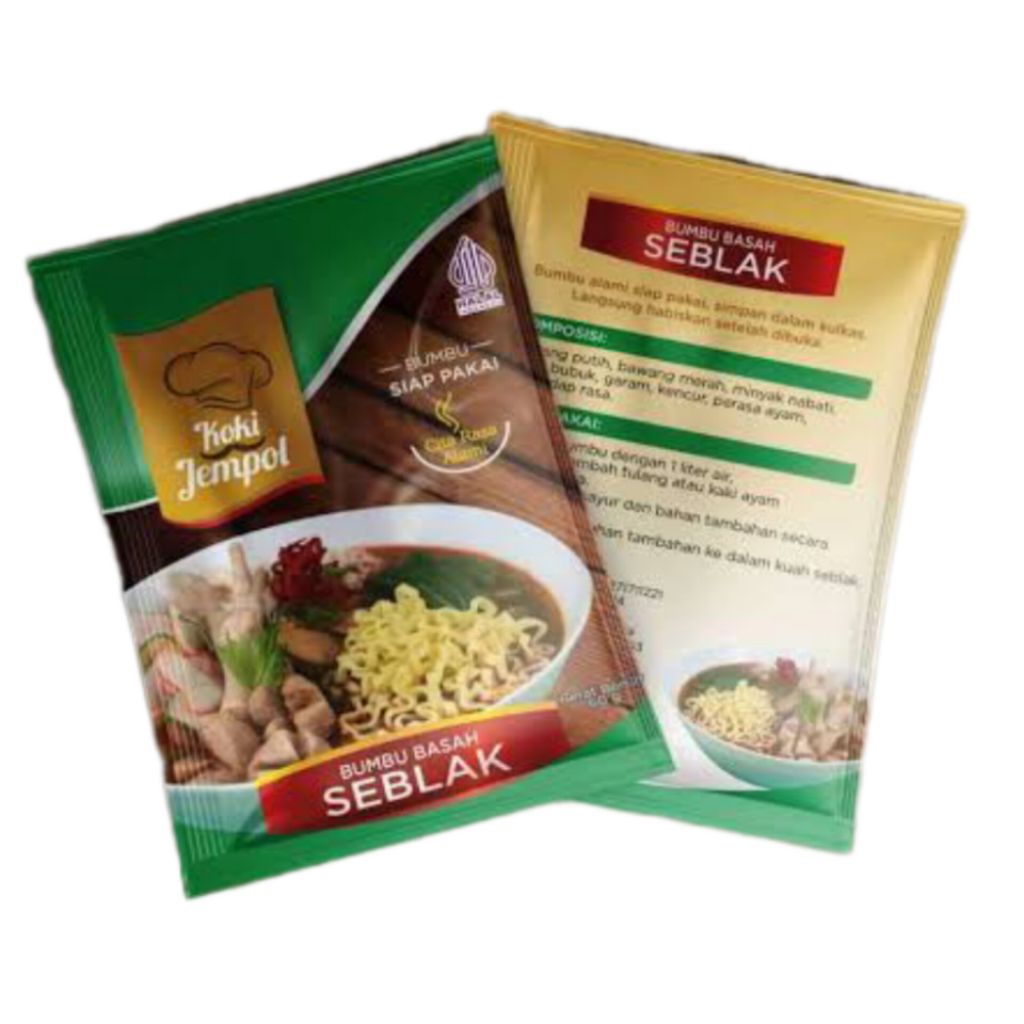

Bumbu Seblak Basah Siap Masak Koki Jempol Rempah Seblak Instant