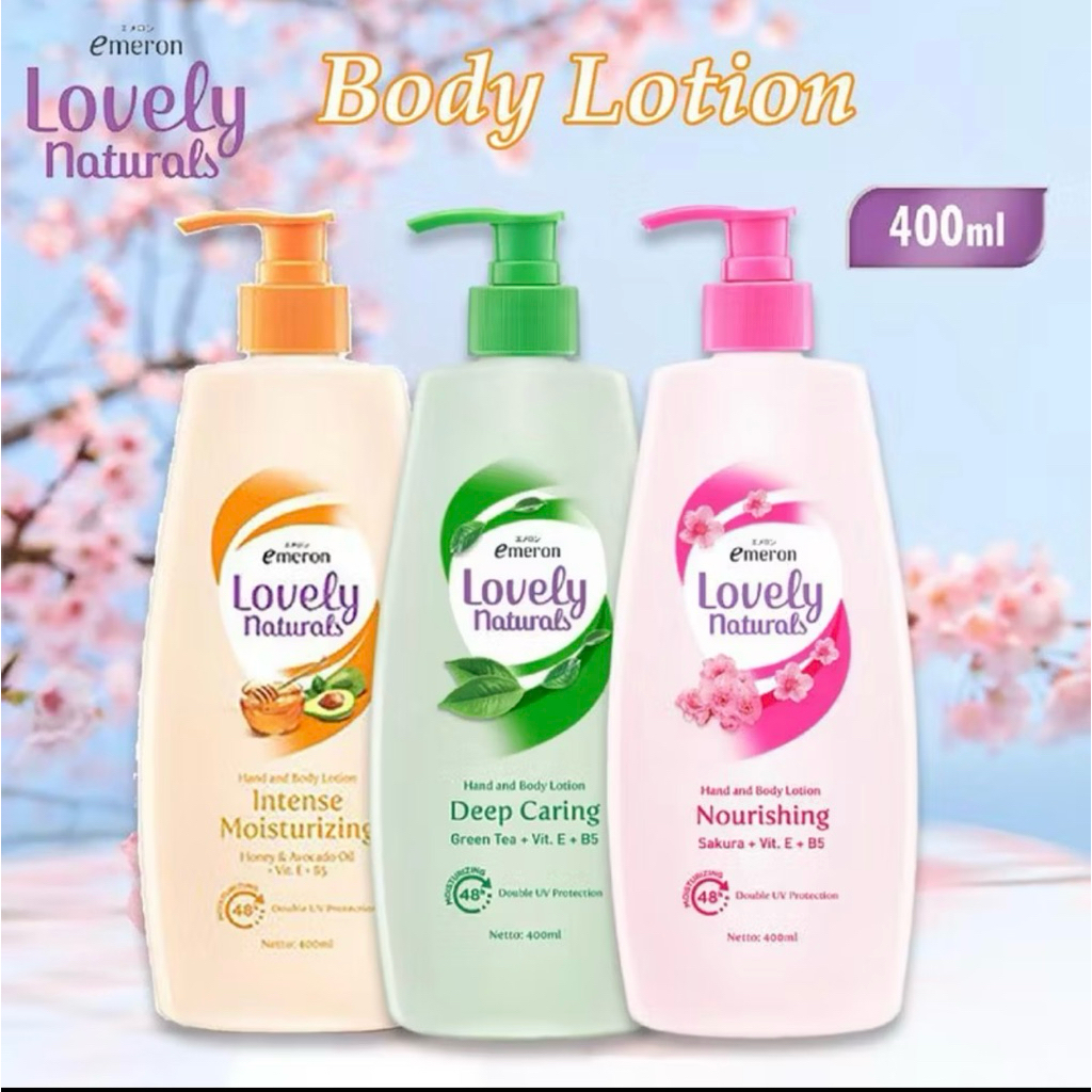 Handbody Lovely Natural 400ml